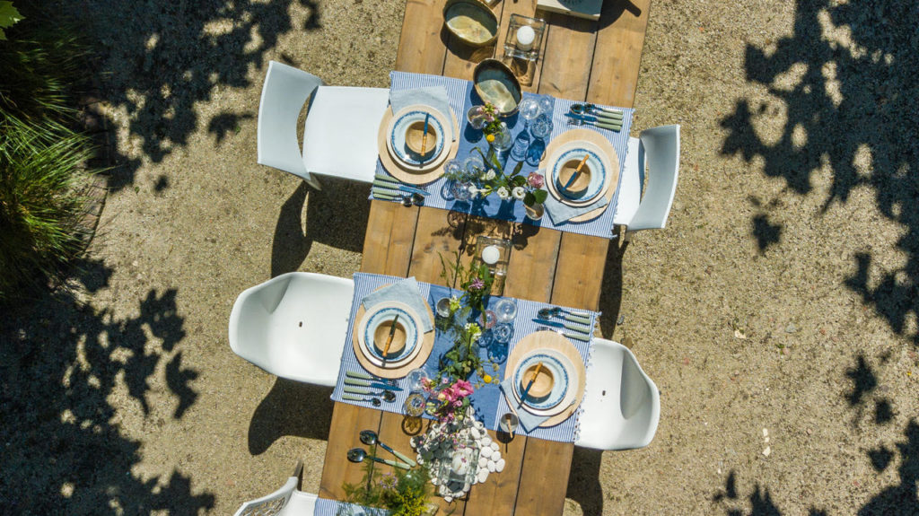 Summer Time vanuit de lucht