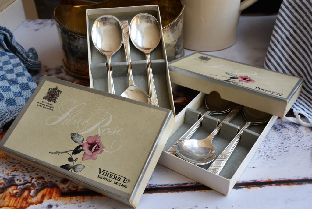 Lepel Viners Silver Rose set 6 herkomst