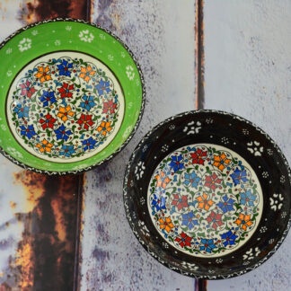 Keramische Schaaltjes Ottomaanse Stijl groen set