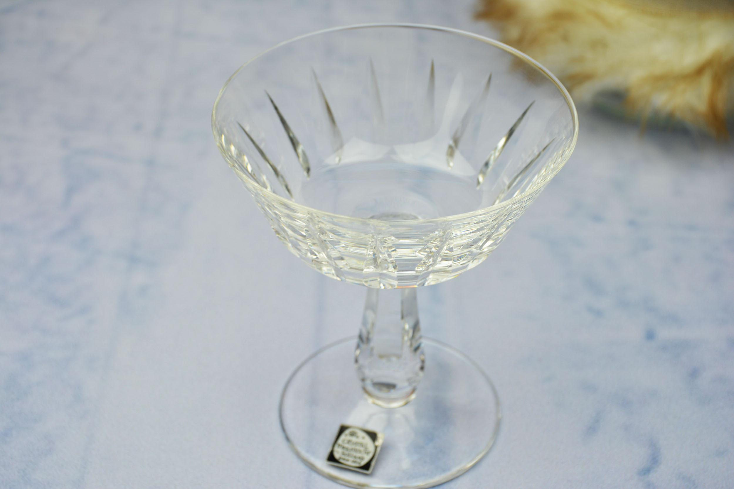Royal Leerdam kristallen champagne coupe
