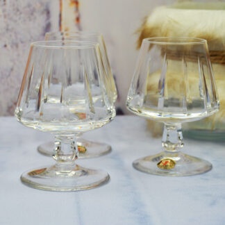 Royal Leerdam kristallen cognac glazen