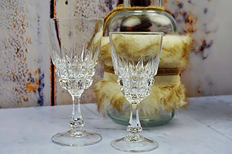 Cristal d'Arques Pompadour wijnglazen
