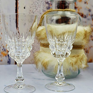 Cristal d'Arques Pompadour witte wijnglazen